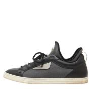 Fendi Vintage Pre-owned Laeder sneakers Black, Herr