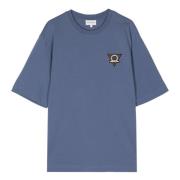 Maison Kitsuné Surf Collage Oversize T-shirt Blue, Herr