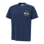 MC2 Saint Barth Sommar Vespa Limited Edition T-shirt Blue, Herr