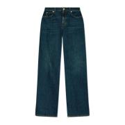 Alexander McQueen Vida jeans Blue, Dam