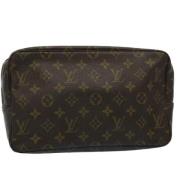 Louis Vuitton Vintage Pre-owned Canvas kuvertvskor Brown, Dam