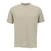 Filippo De Laurentiis Bomull Crepe T-shirt och Polo Beige, Herr