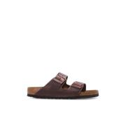 Birkenstock Flip Flops Sliders Brown, Dam