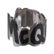 Alexander McQueen Rings Gray, Herr