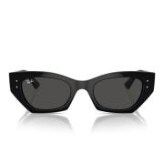 Ray-Ban Tidlös Stil Solglasögon Zena Rb4430 Black, Unisex