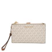 Michael Kors Pre-owned Pre-owned Belagd canvas plnbcker White, Dam