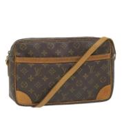 Louis Vuitton Vintage Pre-owned Canvas louis-vuitton-vskor Brown, Dam