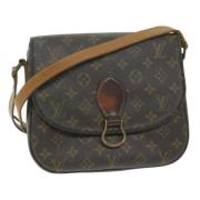 Louis Vuitton Vintage Pre-owned Canvas louis-vuitton-vskor Brown, Dam