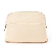 Hermès Vintage Pre-owned Tyg necessrer Beige, Dam