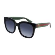 Gucci Svarta Gg0034Sn-002 solglasögon Black, Dam