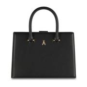 Patrizia Pepe BAG Fly Bamby Shopper Black, Dam