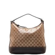 Gucci Vintage Pre-owned Plast handvskor Brown, Dam