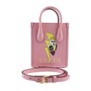 Gucci Vintage Pre-owned Laeder handvskor Pink, Dam