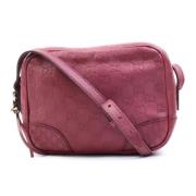 Gucci Vintage Pre-owned Laeder axelremsvskor Purple, Dam