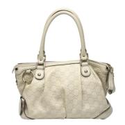 Gucci Vintage Pre-owned Laeder handvskor Beige, Dam