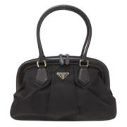 Prada Vintage Pre-owned Nylon prada-vskor Black, Dam