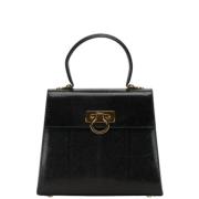 Salvatore Ferragamo Pre-owned Pre-owned Tyg handvskor Black, Dam