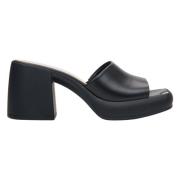 Estro Kvinnors Svarta Slip On Platform High Heel Mulor Er00115154 Blac...