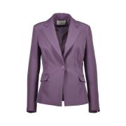 Amélie & Amélie Violett Allegra Blazer Purple, Dam