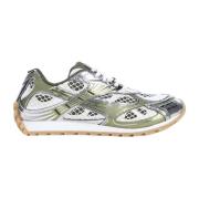 Bottega Veneta Orbit Sneakers i Mud White Multicolor, Herr