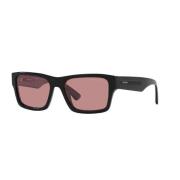 Prada Fuchsia Crystal solglasögon i svart Black, Herr