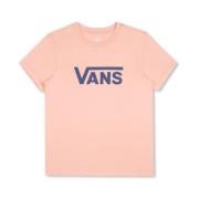 Vans Beige Crew Neck Sweatshirt Orange, Dam