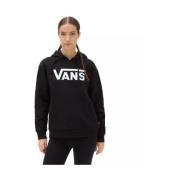 Vans Klassisk Boyfriend Fit Hoodie Black, Dam