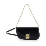 Salvatore Ferragamo Svart Fiama Axelväska Black, Dam