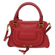 Chloé Pre-owned Pre-owned Laeder handvskor Red, Dam