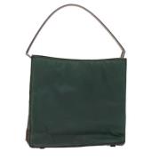 Prada Vintage Pre-owned Nylon prada-vskor Green, Dam