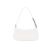 Chiara Ferragni Collection Ecopelle Axelväska Logo Bokstäver White, Da...