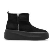 Vic Matié Isolerade plattform booties 'Sensory' Black, Dam