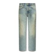 R13 Jeans med en vintageeffekt Blue, Dam