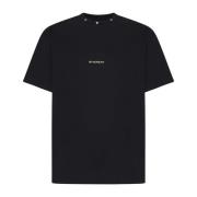 Givenchy Svarta T-shirts och Polos Black, Herr