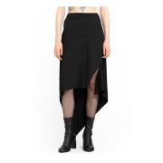 Helmut Lang Geometriskt Skuren Hemkjol Black, Dam