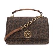 Michael Kors Delancey axelväska Brown, Dam