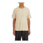 Ziggy Chen Grafisk Tryck T-shirt Beige, Herr