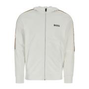 Boss Stilren Sweatshirt White, Herr