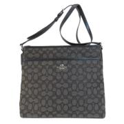 Coach Pre-owned Pre-owned Tyg axelremsvskor Black, Dam