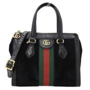 Gucci Vintage Pre-owned Tyg gucci-vskor Black, Dam