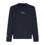 Polo Ralph Lauren Blå Tröja Sweatshirt Look Blue, Herr