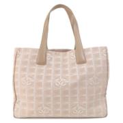 Chanel Vintage Pre-owned Tyg chanel-vskor Pink, Dam