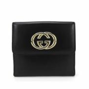 Gucci Vintage Pre-owned Laeder plnbcker Black, Dam