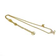 Louis Vuitton Vintage Pre-owned Guld halsband Yellow, Dam