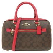 Coach Pre-owned Pre-owned Tyg handvskor Brown, Dam