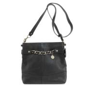 Coach Pre-owned Pre-owned Tyg axelremsvskor Black, Dam