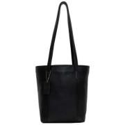 Coach Pre-owned Pre-owned Tyg totevskor Black, Dam