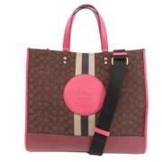 Coach Pre-owned Pre-owned Tyg totevskor Multicolor, Dam