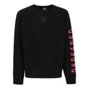 44 Label Group Svart Tröja Aw24 Herrmode Black, Herr