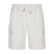 Eleventy Tekniskt Tyg Shorts Beige, Herr